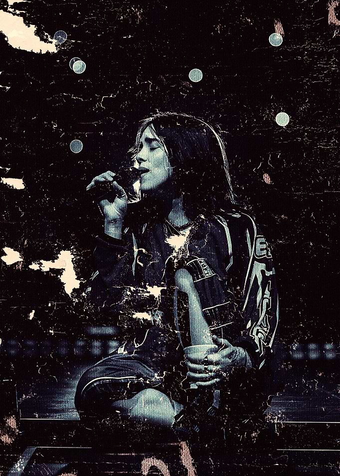 Billie Eilish Performing on Stage