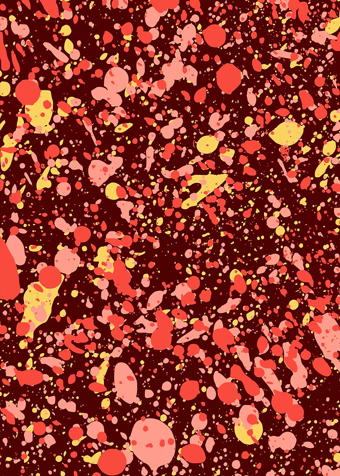 Artistic Paint Splat Texture
