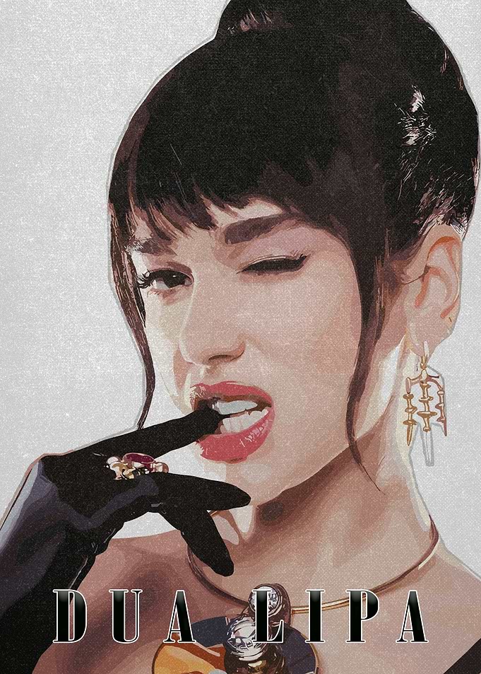 Dua Lipa Portrait