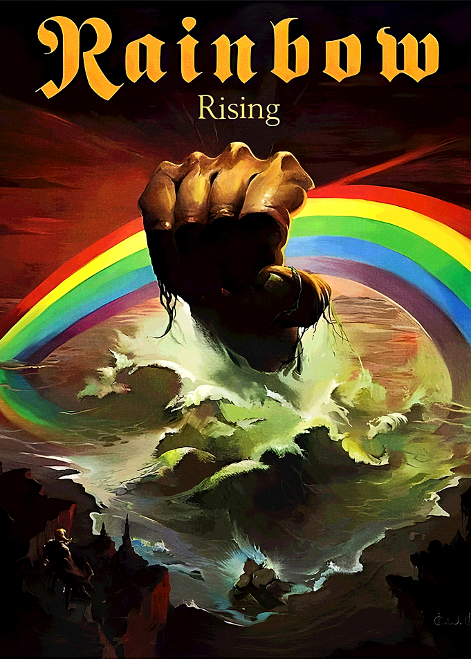 Rainbow Rising Album Cover