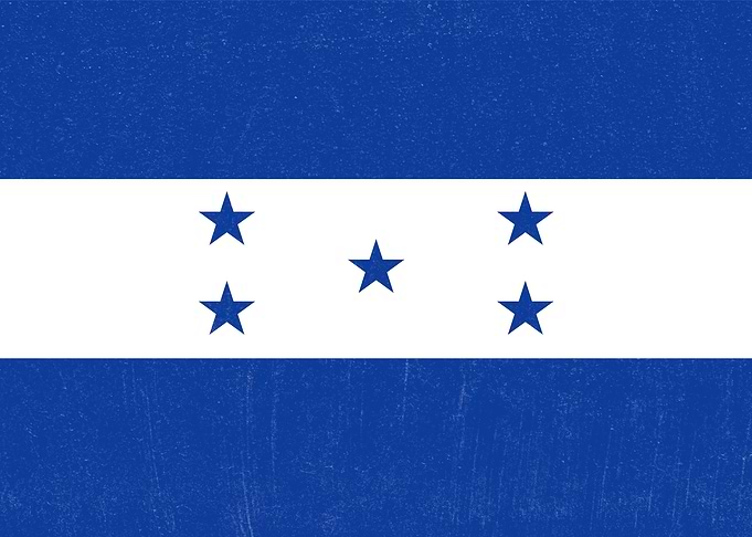 Honduras Flag Distressed