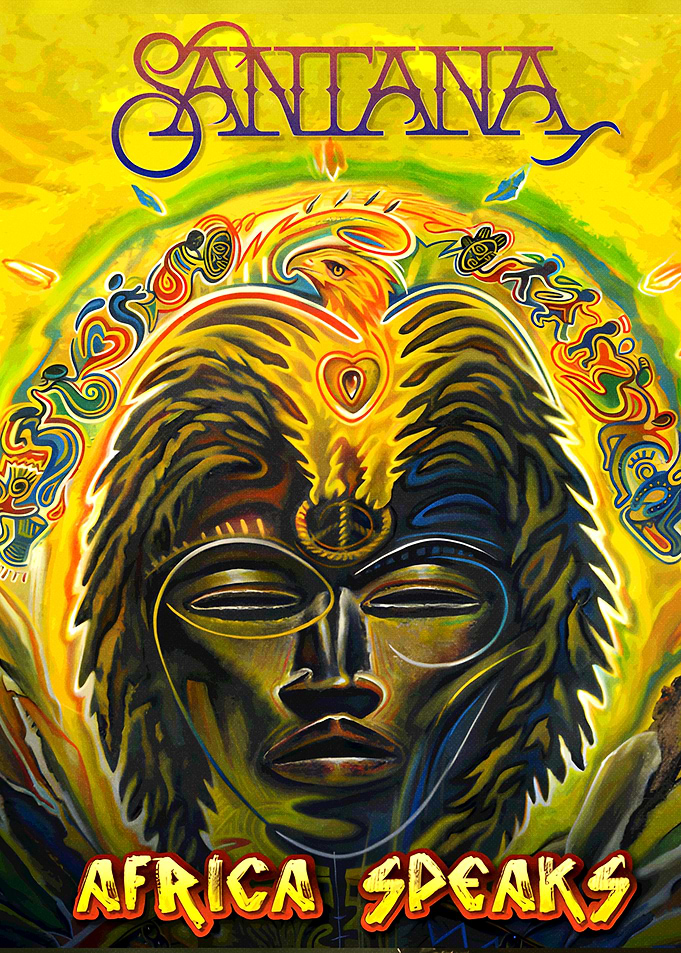 Santana Africa Speaks Album Art
