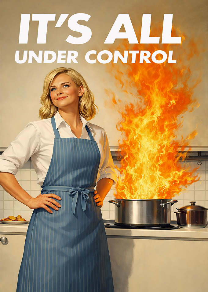 Funny Under Control Cooking