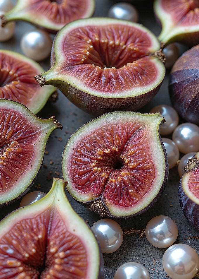 Fresh Figs and Pearls