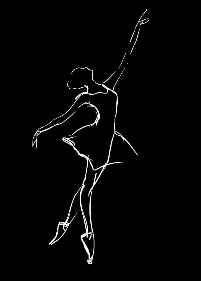Ballet Dancer Sketch