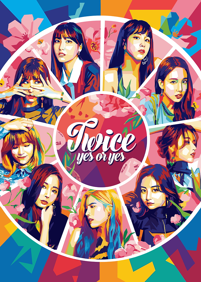 TWICE Yes or Yes Pop Art