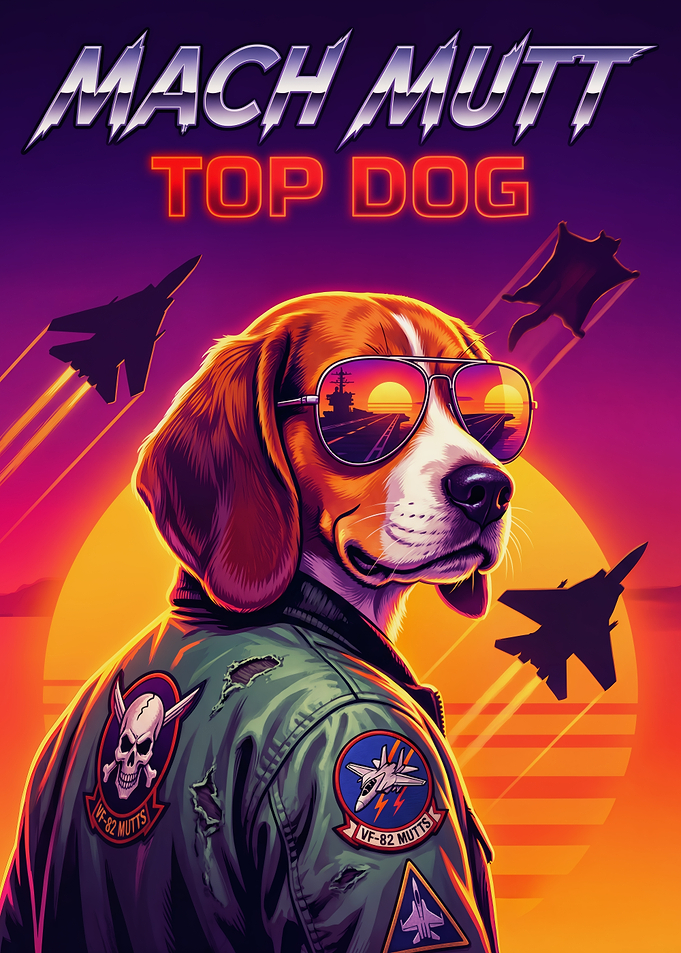 Mach Mutt Top Dog Beagle Pilot