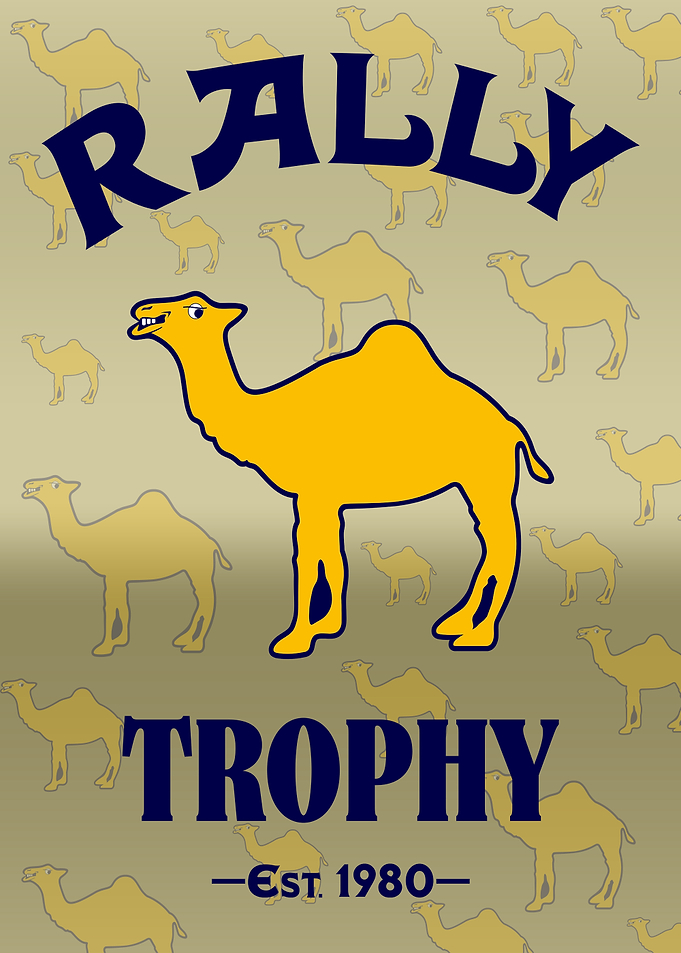 Rally Trophy Vintage Poster