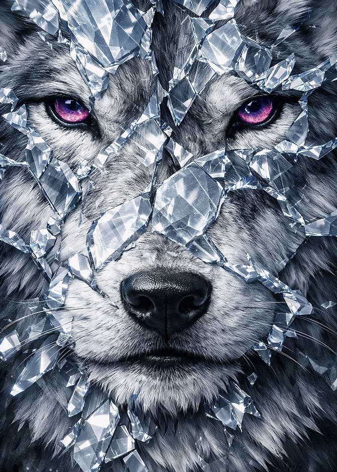 Crystal Wolf Gaze