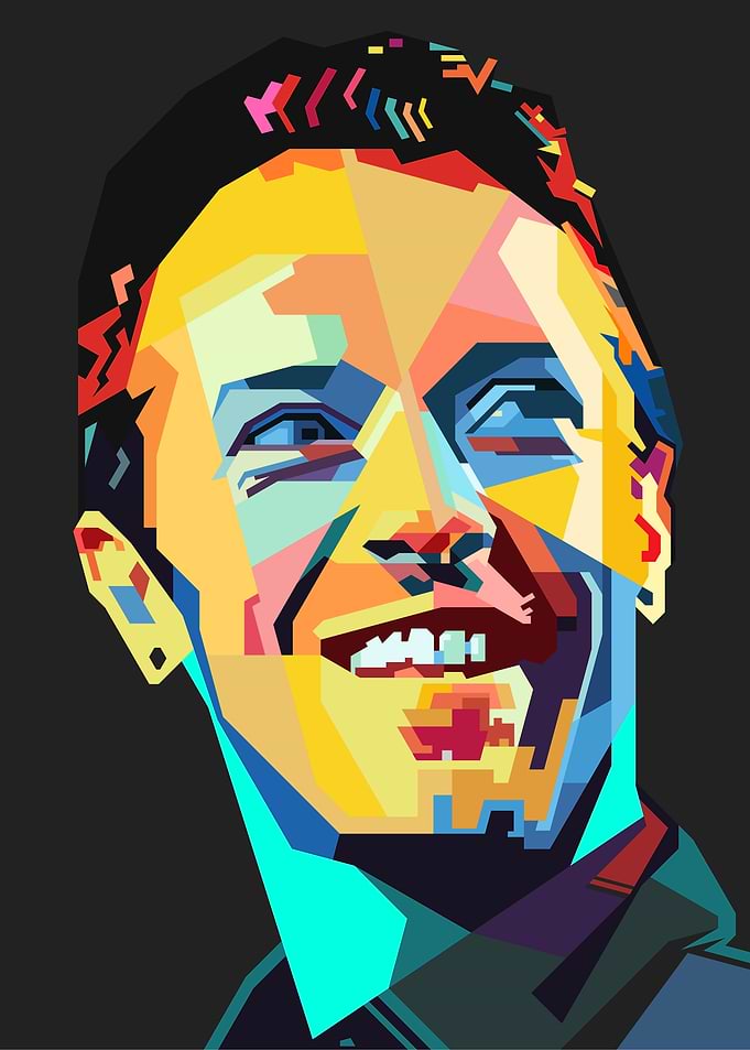 Colorful Pop Art Portrait