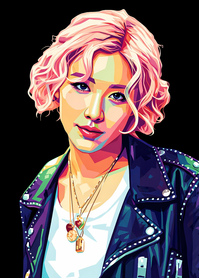 Pop Art Portrait of a Woman