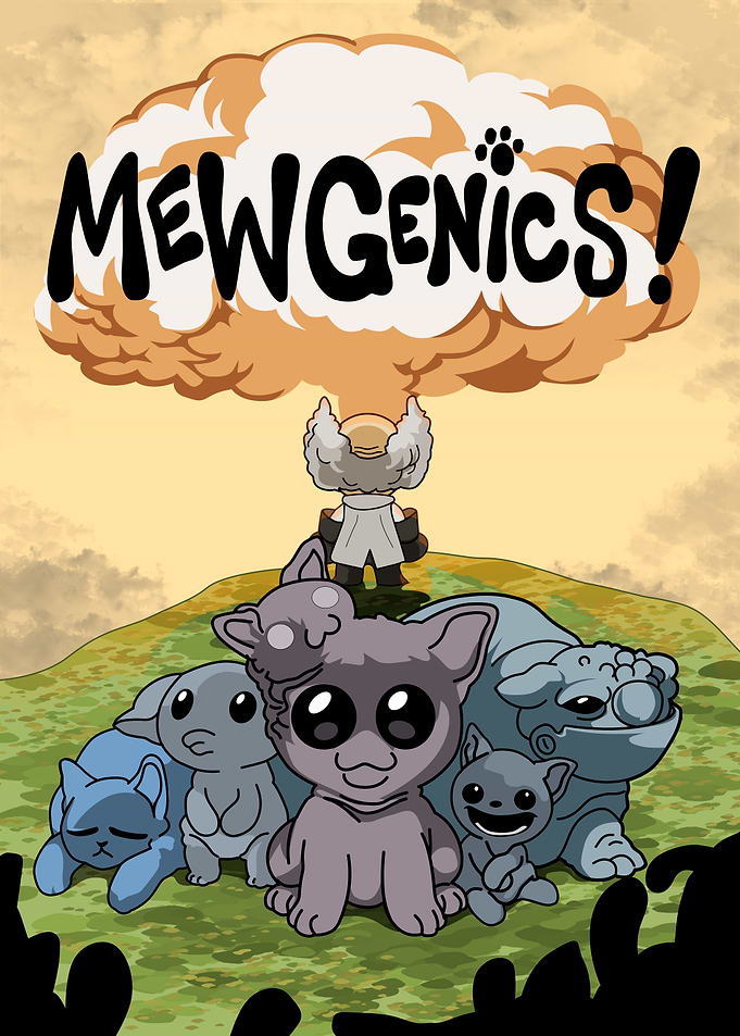 Mewgenics video game art