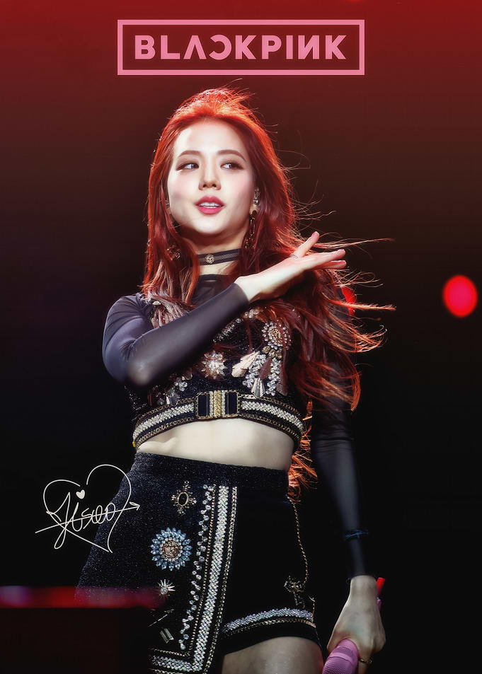 BLACKPINK Jisoo performing on stage
