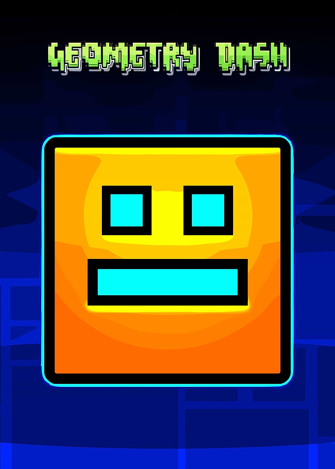 Geometry Dash Game Icon