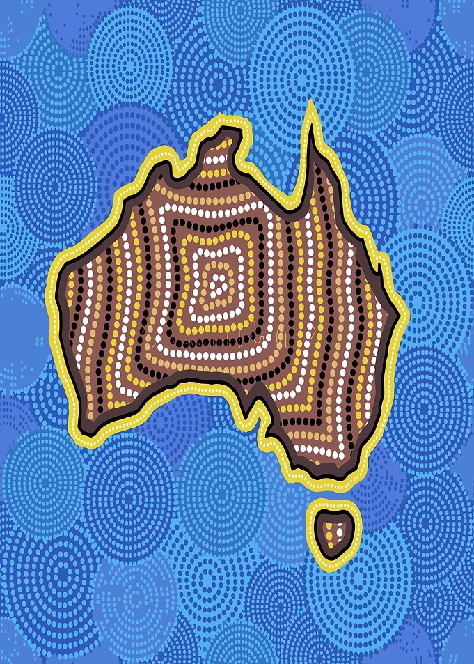 Australian Aboriginal Dot Painting