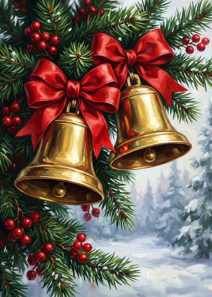 Golden Bells of Christmas Tide