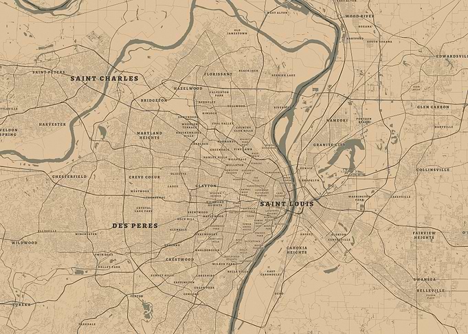 Saint Louis, Des Peres, and Saint Charles, Missouri