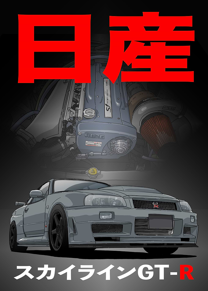 Nissan Skyline GT-R R34