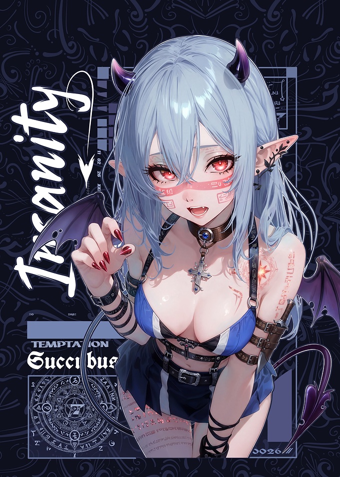 Temptation: Insanity Anime Succubus Art