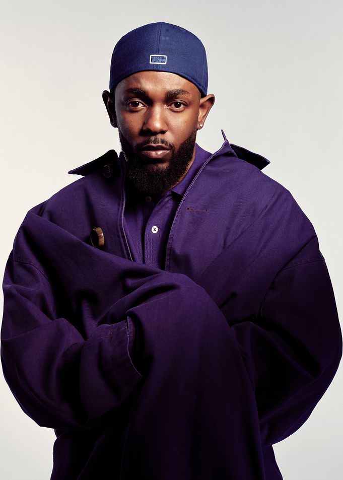 Kendrick Lamar in Purple