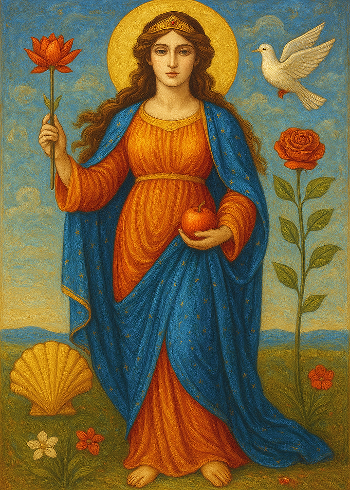 Venus, Roman goddess of love, beauty and desire