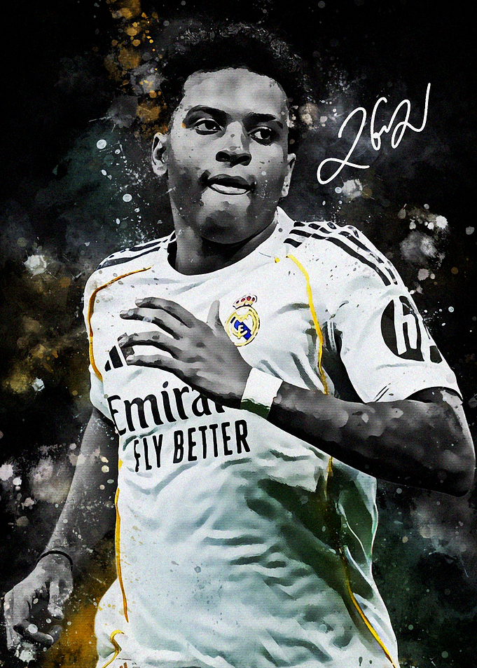Rodrygo Player in Action