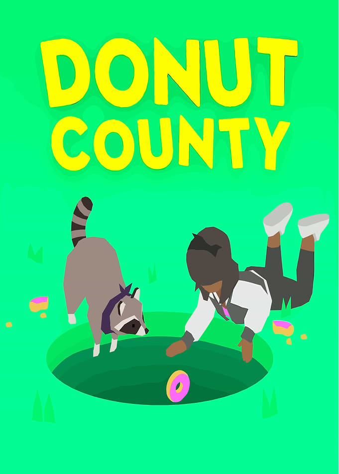Donut County Game Art
