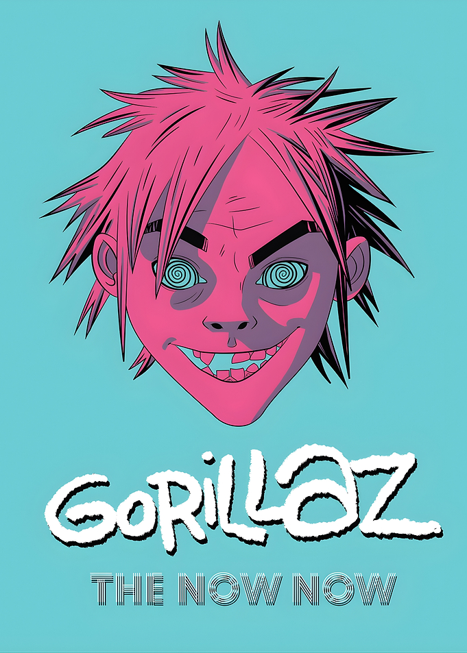 Gorillaz The Now Now Album Art