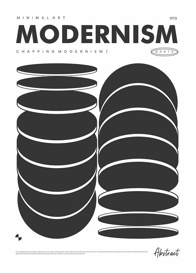 Minimalist Modernism Poster