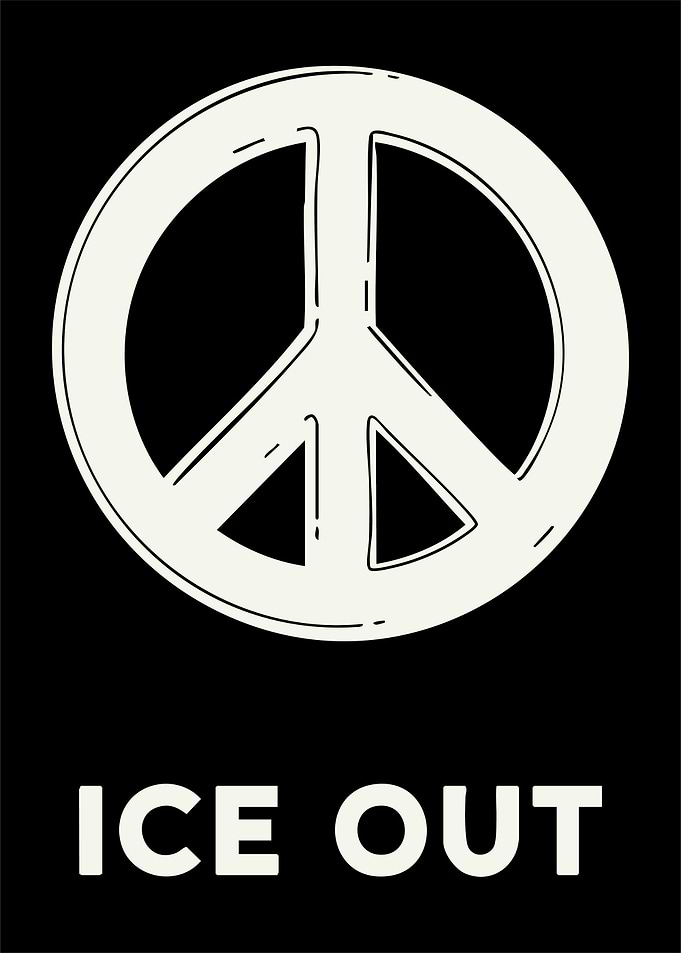 Peace Symbol with Text