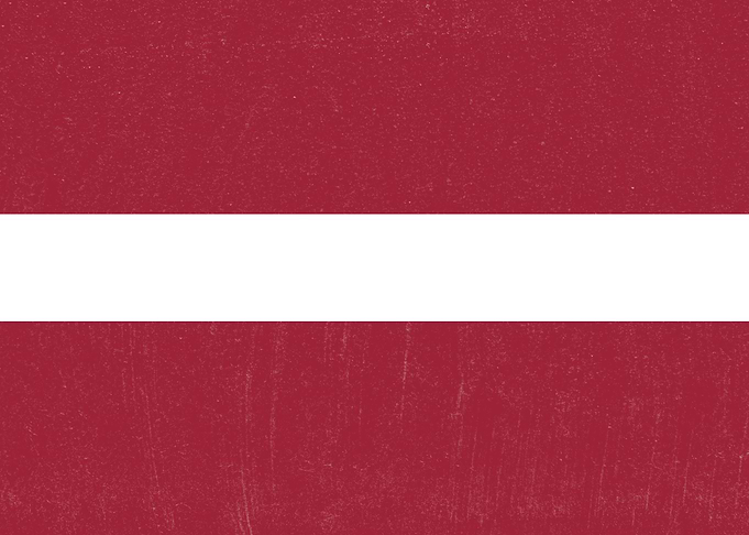 Latvia Flag Distressed
