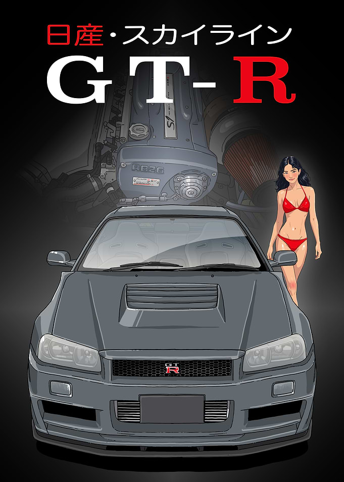 Nissan Skyline GT-R R34