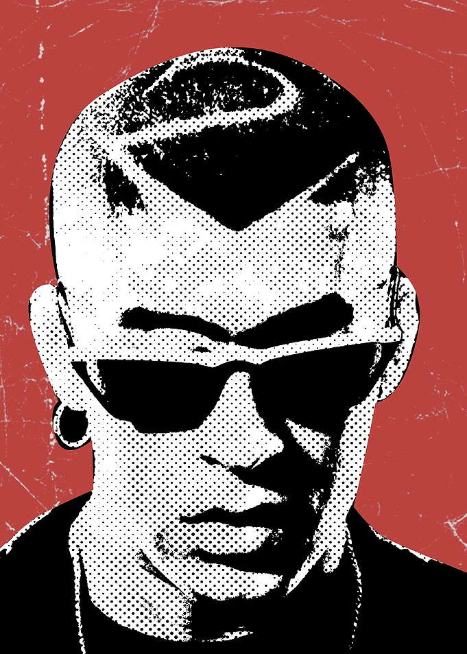 bad bunny portrait art