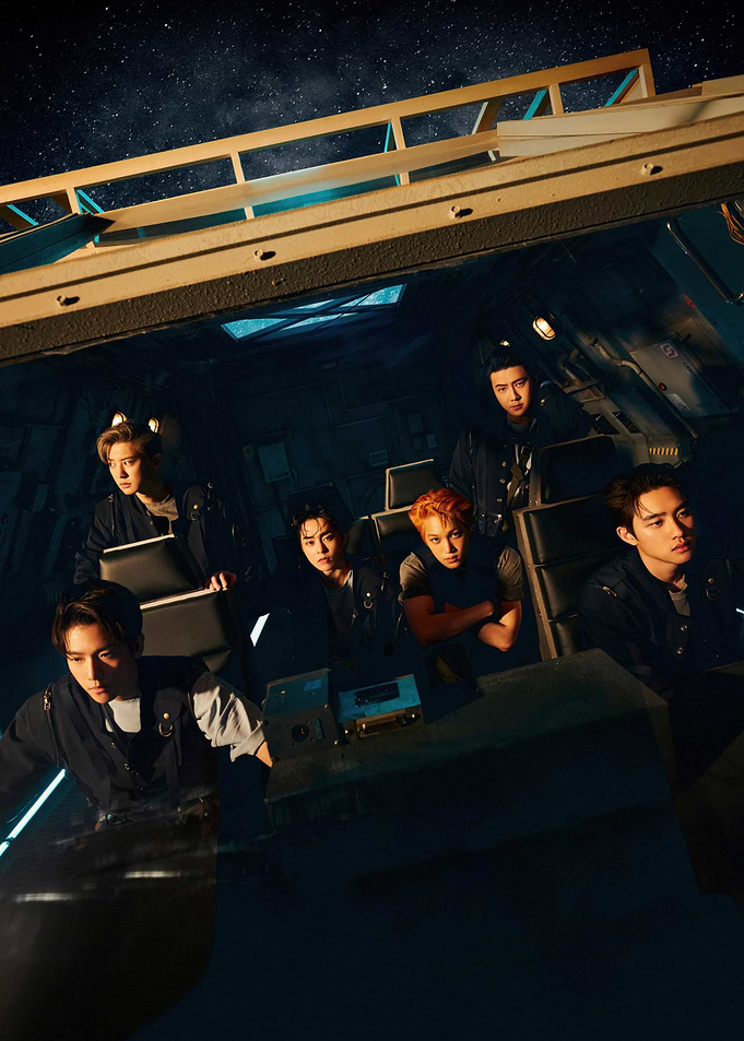 K-Pop Group in Space exo