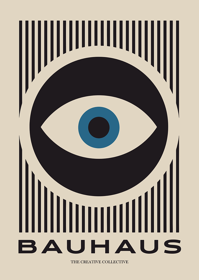 Bauhaus Eye Poster