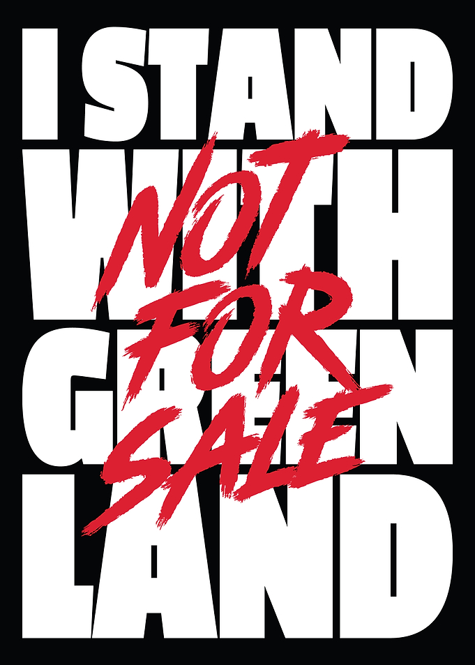 I Stand With Greenland Not For Sale