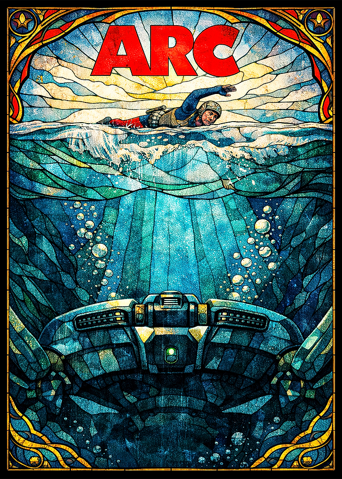 Arc raiders Stained Glass Poster