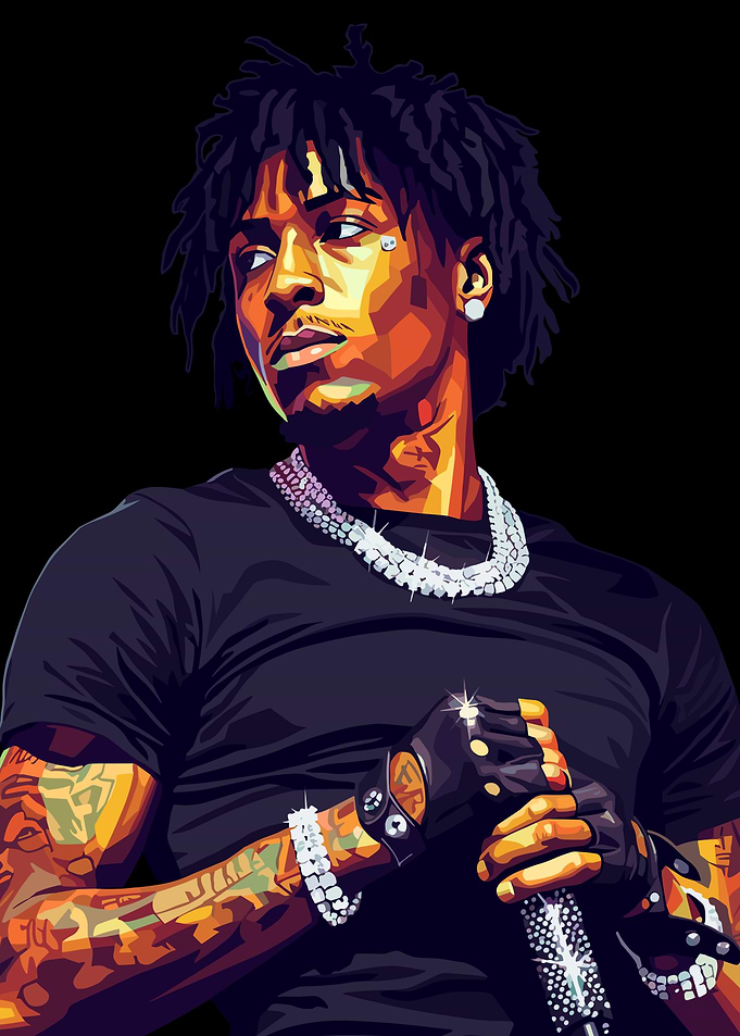 YoungBoy Never Broke Again Pop Art Portrait