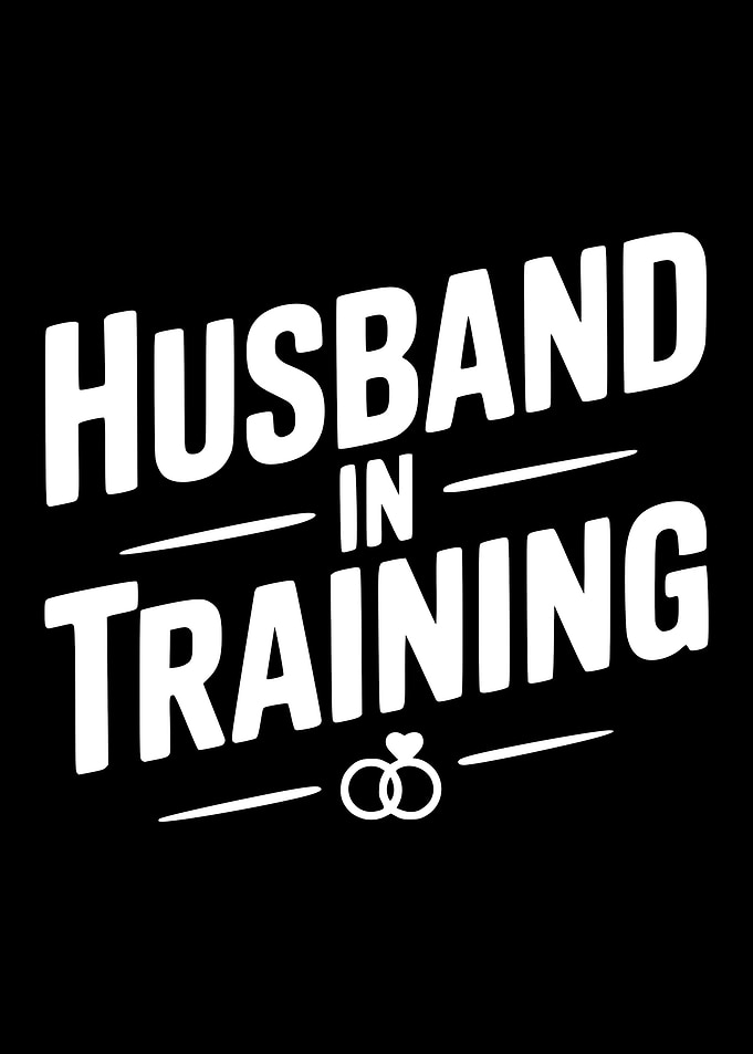 Husband in Training Wedding Rings