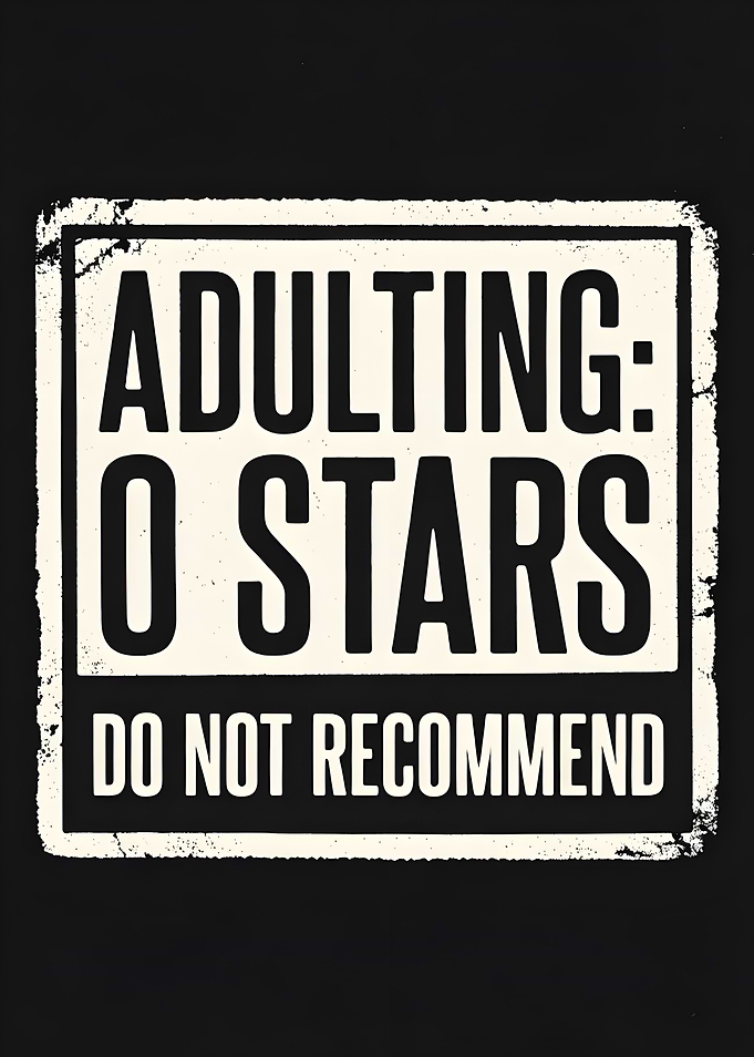 Adulting 0 Stars Do Not Recommend