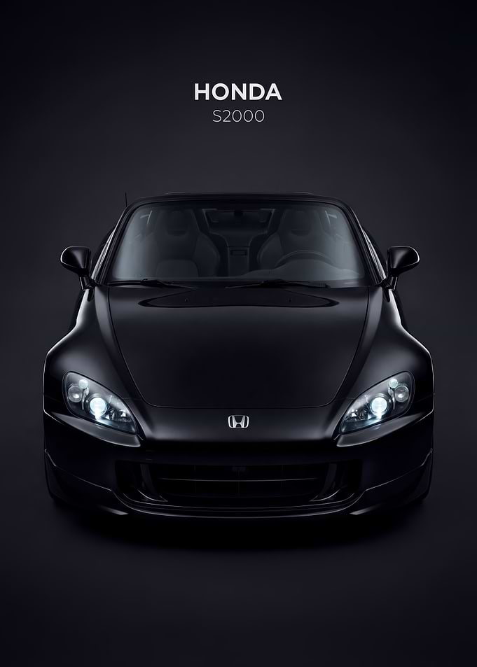 Black Honda S2000 Car