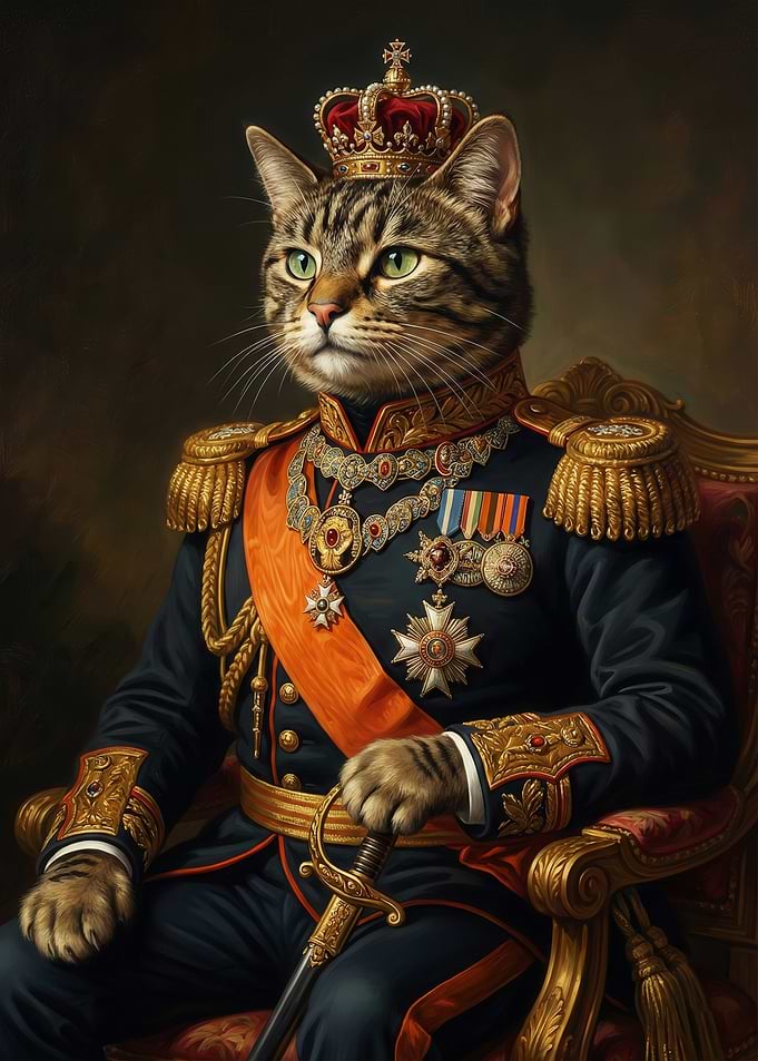 The Grand Commander Tabby