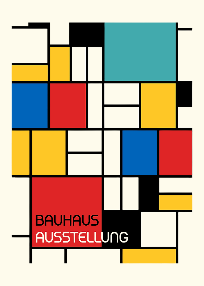 Bauhaus Exhibition Poster