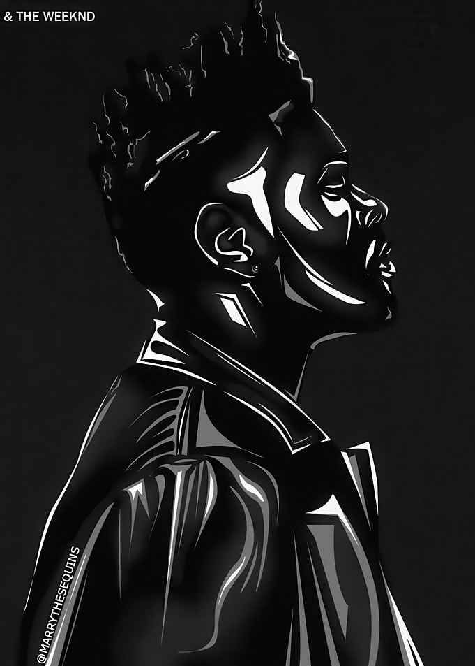 The Weeknd Portrait