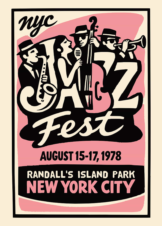 NYC Jazz Fest 1978 Poster