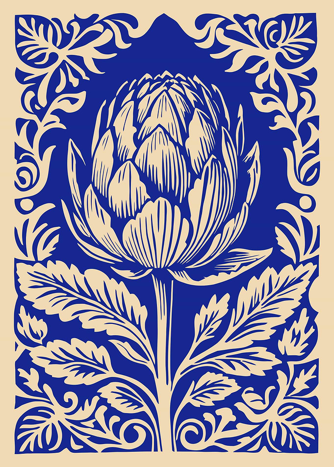Art Nouveau Floral Design