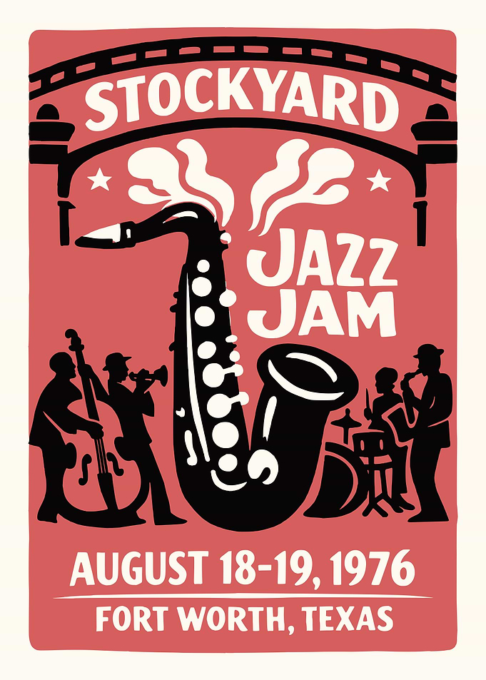 Stockyard Jazz Jam Poster