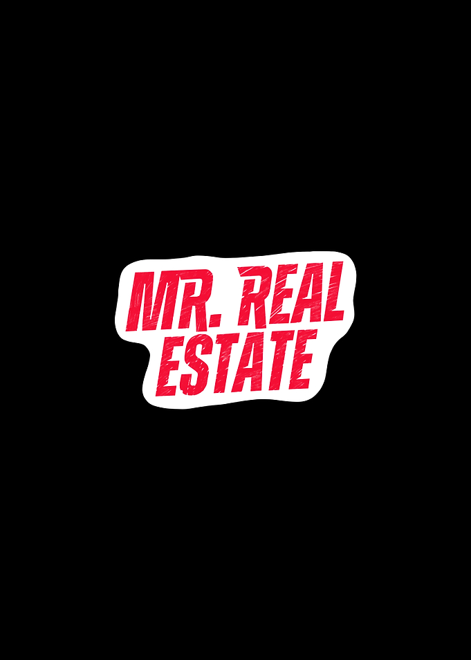 Mr. Real Estate Text Art Heated rivalry