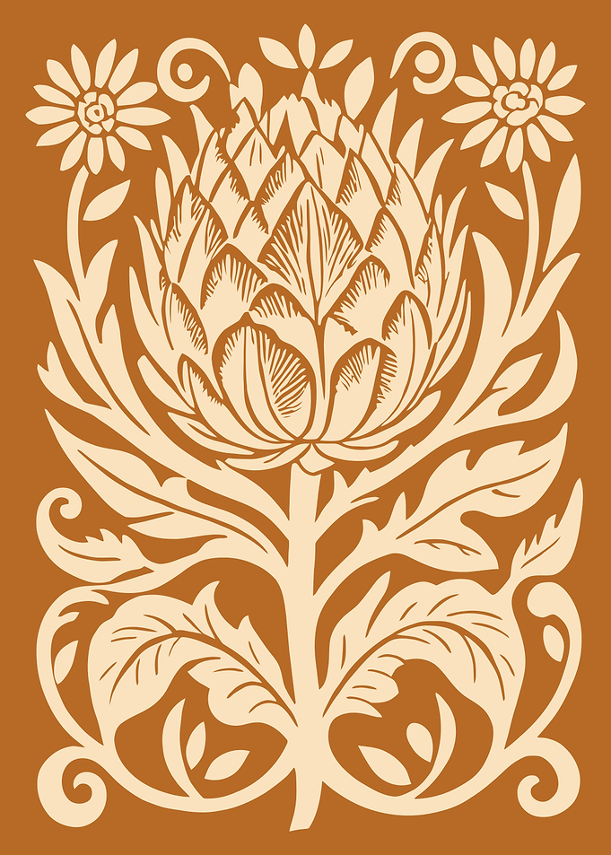 Art Nouveau Floral Design