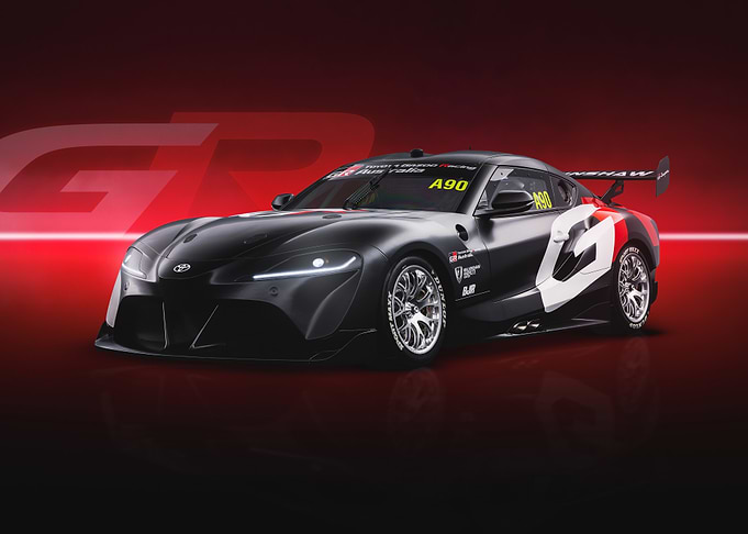 Toyota GR Supra GT4 Race Car